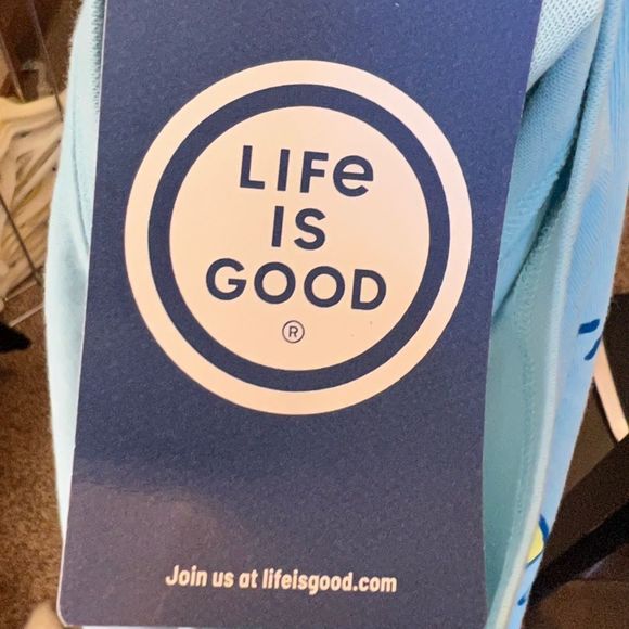 Life Is Good "Peace Love & Tacos" T-Shirt nwt - Picture 5 of 7